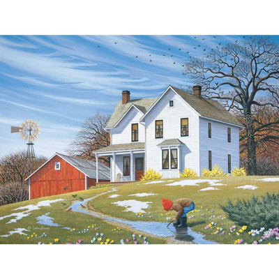 Signs Of Spring 500 Piece Jigsaw Puzzle