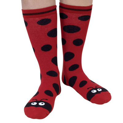 Ladybird Novelty Sock