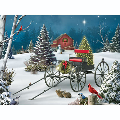 Midnight Singers 300 Large Piece Jigsaw Puzzle