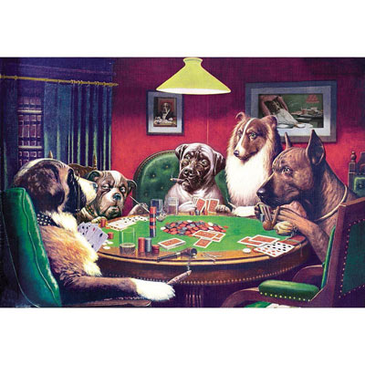 Coolidge Dogs 1000 Piece Jigsaw Puzzle