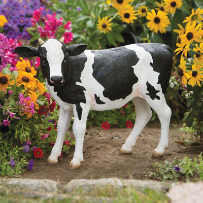 Calf Motion Sensor Garden Sculpture