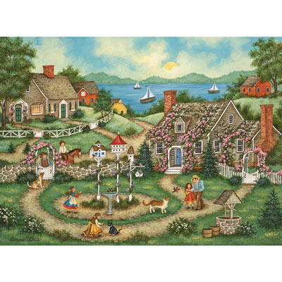 For The Birds 300 Large Piece Jigsaw Puzzle