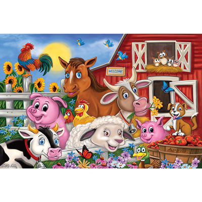 Farm Friends Floor Puzzle