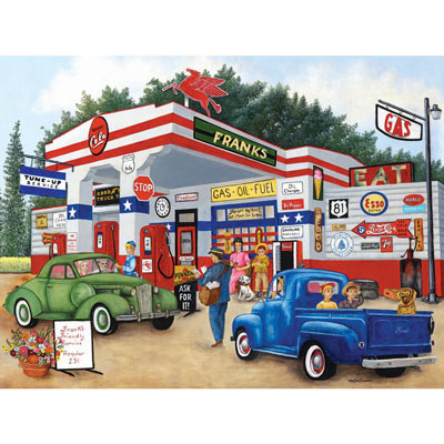 Frank's Friendly Service 300 Large Piece Jigsaw Puzzle
