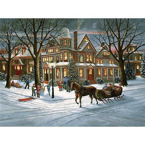 Victorian Christmas 1000 Piece Jigsaw Puzzle