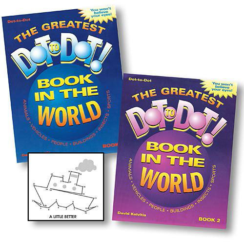 The Greatest Dot-To-Dot Super Challenge Books: Volumes 1 & 2