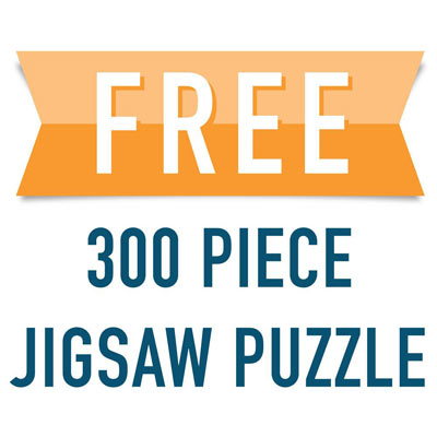 Free 300 Large Piece Jigsaw Puzzle