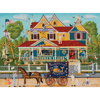 Painted Lady 1000 Piece Jigsaw Puzzle