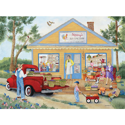Henry's Old Time Store 1000 Piece Jigsaw Puzzle