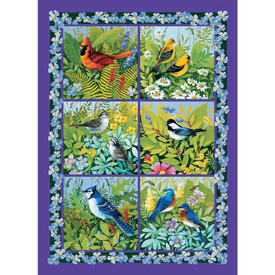 In The Aviary 500 Piece Jigsaw Puzzle 