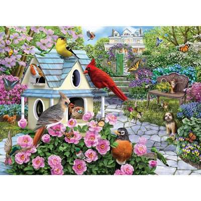 Blooming Gardens 1000 Piece Jigsaw Puzzle