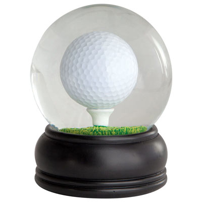 Golf Ball Puzzle Globe