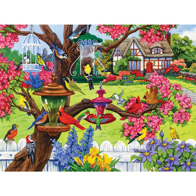 Bountiful Spring 300 Large Piece Jigsaw Puzzle