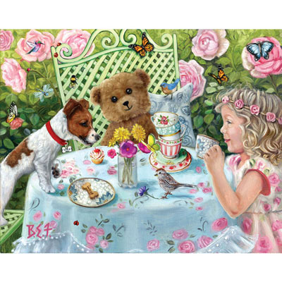 Tito's Tea Party 300 Large Piece Jigsaw Puzzle