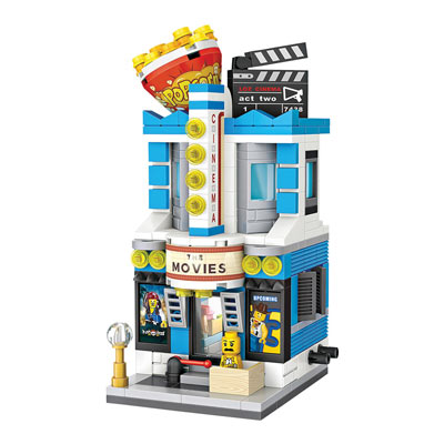 Movie Theatre 3D Brick Puzzle