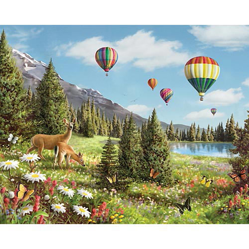 Floating On Air 1500 Piece Large Format Jigsaw Puzzle