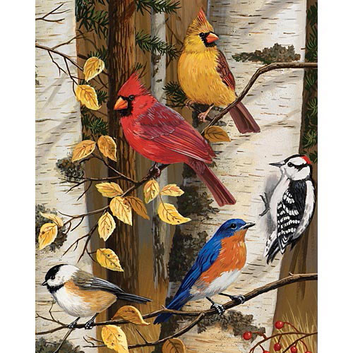 Autumn Friends 500 Piece Jigsaw Puzzle