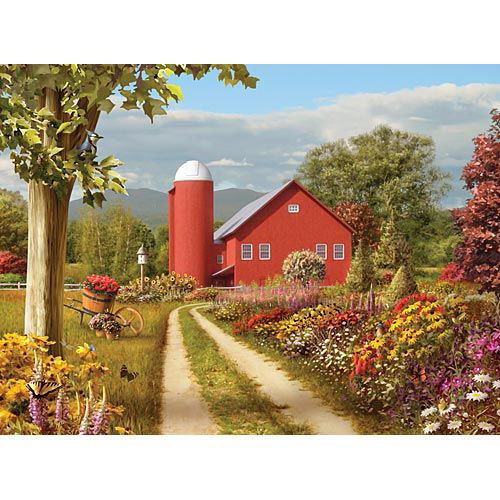 Countryside Afternoon 1000 Piece Jigsaw Puzzle