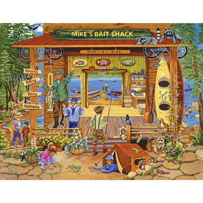 Mike's Bait Shop 1000 Piece Jigsaw Puzzle