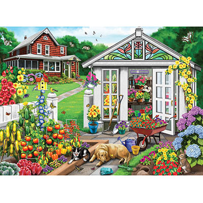 Bring On The Flowers 1000 Piece Jigsaw Puzzle
