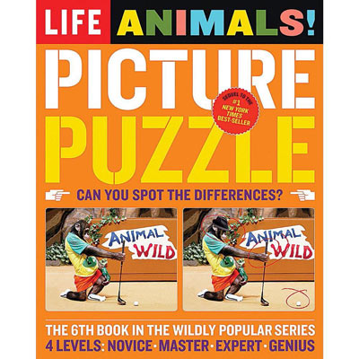 LIFE Animal Picture Puzzle Book