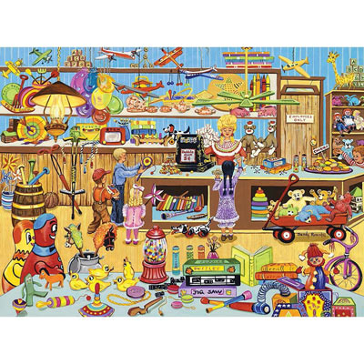 The Old Toy Store 500 Piece Jigsaw Puzzle 