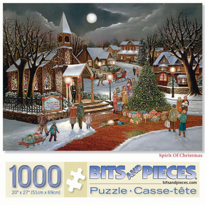 Spirit Of Christmas 1000 Piece Jigsaw Puzzle