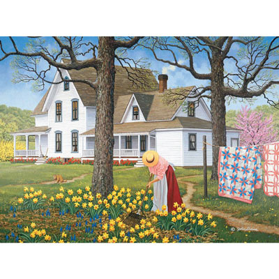 Spring Cleaning 500 Piece Jigsaw Puzzle