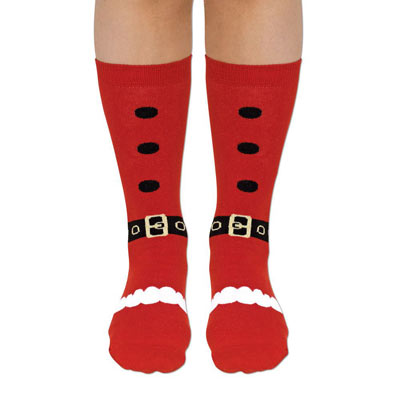 Santa Festive Holiday Socks