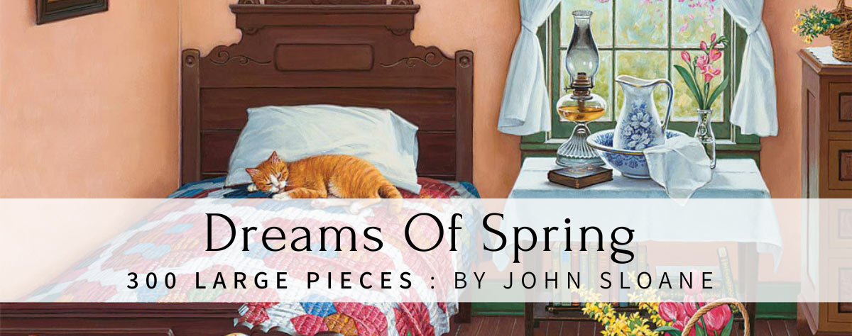  Dreams Of Spring 300 Large Piece Jigsaw Puzzle