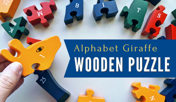 Alphabet Giraffe Puzzle