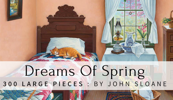  Dreams Of Spring 300 Large Piece Jigsaw Puzzle