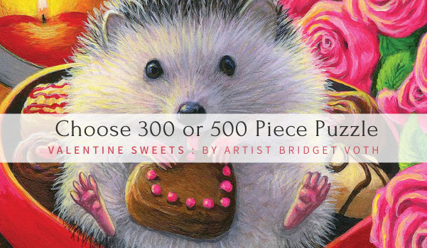 Valentine Sweets 500 Piece Jigsaw Puzzle