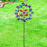 Butterfly Garden Wind Spinner
