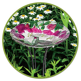 Hummingbird Birdbath