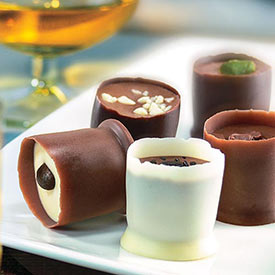 Spirit-Infused Belgian Truffle Cups