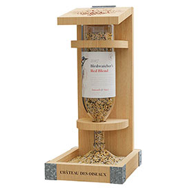 Wine Bottle Bird Feeder