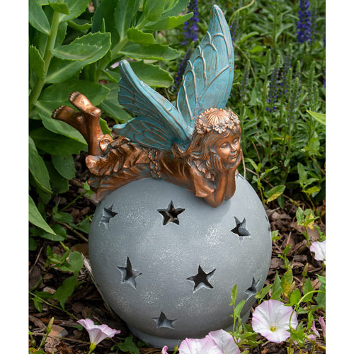 Solar Globe Garden Fairy