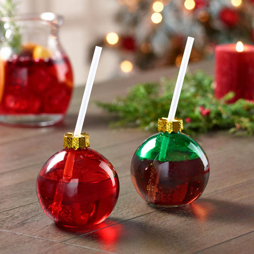 Ornament Sippers - Set of 2
