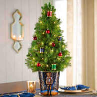 Nutcracker Magic Potted Spruce Tree