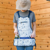Floral Garden Tool Apron