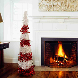 48H Tinsel Pop Up Tree