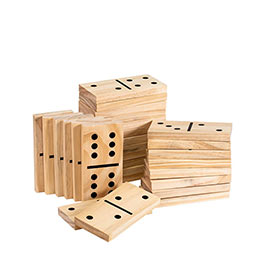 Jumbo Wooden Dominos