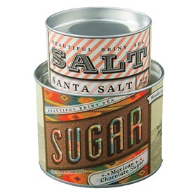 Santa Salt & Mexican Chocolate Sugar Combo