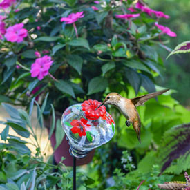 Hummingbird Feeder Stake