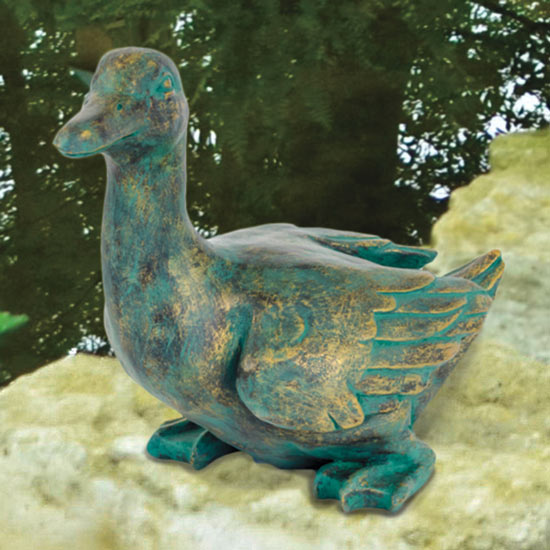 Waddling Duck Statue