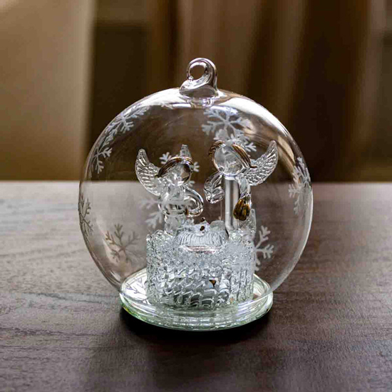 LED Glass Globe Ornaments