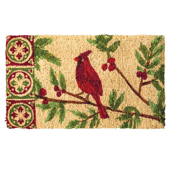 Cardinal Doormat