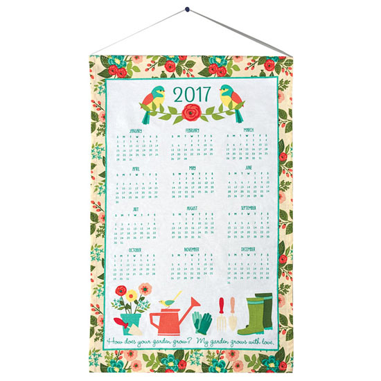 Tea Towel Calendar