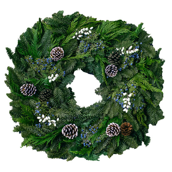 24 Fresh Winter Wreath  